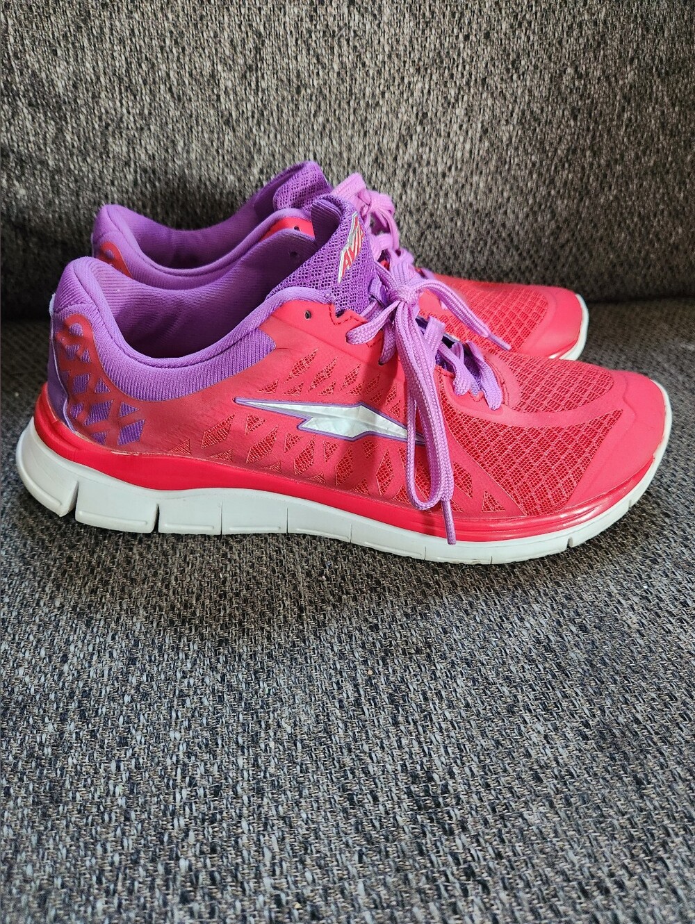 Avia Pink and Purple Women's Athletic Running Shoes